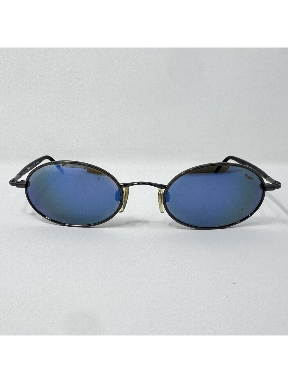 Vintage Revo RE3018 080/65 Blue Mirror Polarized Sunglasses 49-20-135 Italy Rare